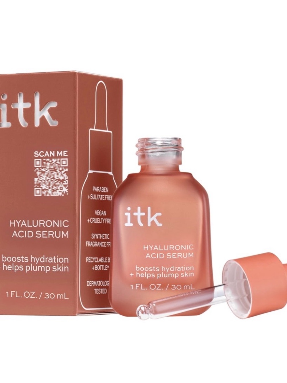 !it jeans Hyaluronic Acid Serum — Peach-Toned Hydration for Plump Skin